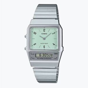 Casio Silver and Black Analog-Digital Watch